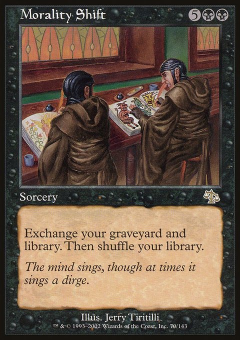 Morality Shift, Judgment #70, Magic: The Gathering card