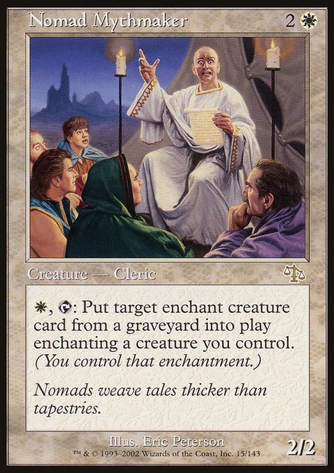 Nomad Mythmaker, Judgment #15, Magic: The Gathering card