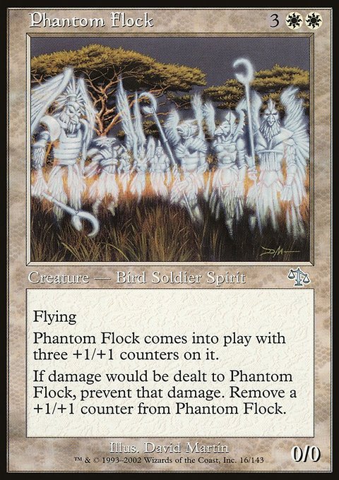Phantom Flock, Judgment #16, Magic: The Gathering card