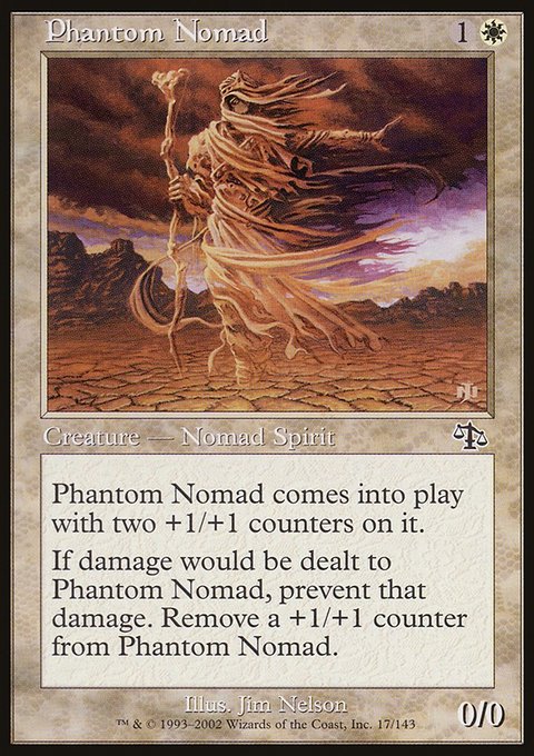 Phantom Nomad, Judgment #17, Magic: The Gathering card