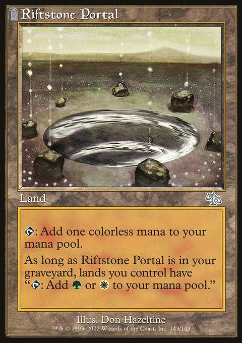 Riftstone Portal, Judgment #143, Magic: The Gathering card