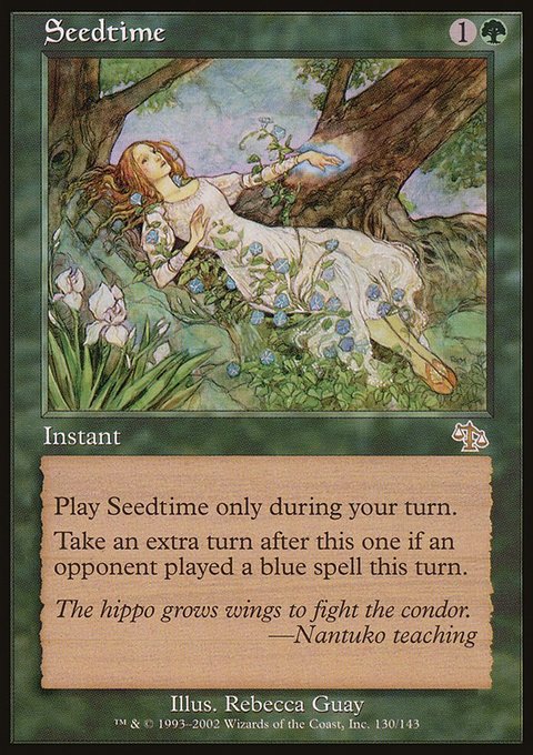 Seedtime, Judgment #130, Magic: The Gathering card