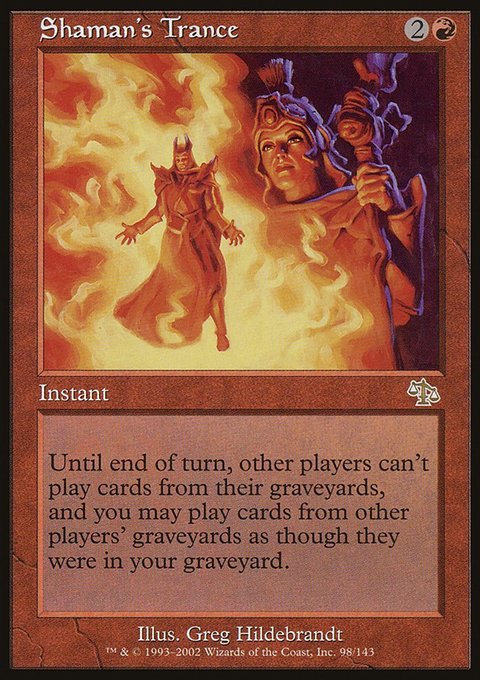 Shaman's Trance, Judgment #98, Magic: The Gathering card