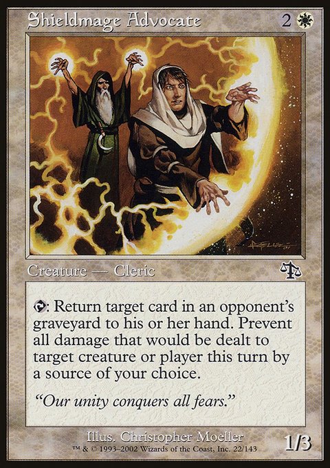 Shieldmage Advocate, Judgment #22, Magic: The Gathering card