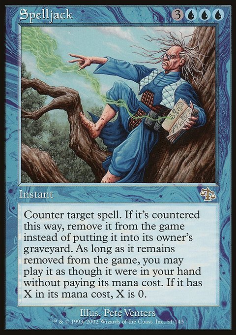 Spelljack, Judgment #51, Magic: The Gathering card
