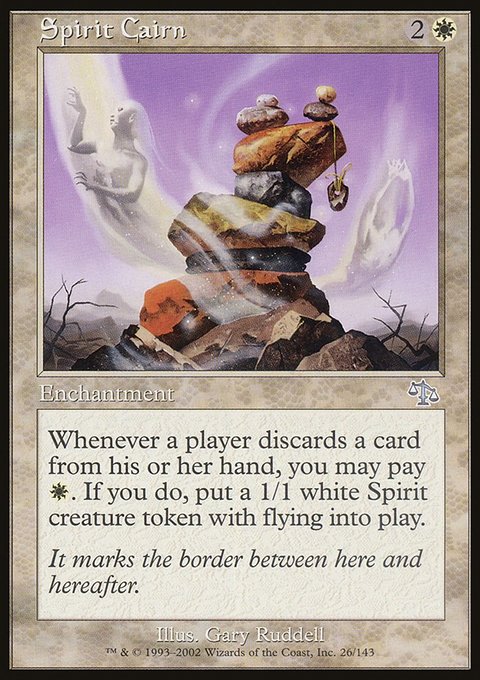 Spirit Cairn, Judgment #26, Magic: The Gathering card