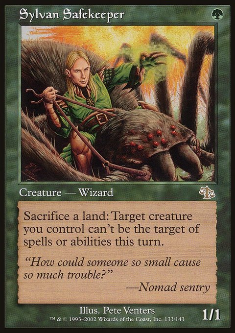 Sylvan Safekeeper, Judgment #133, Magic: The Gathering card