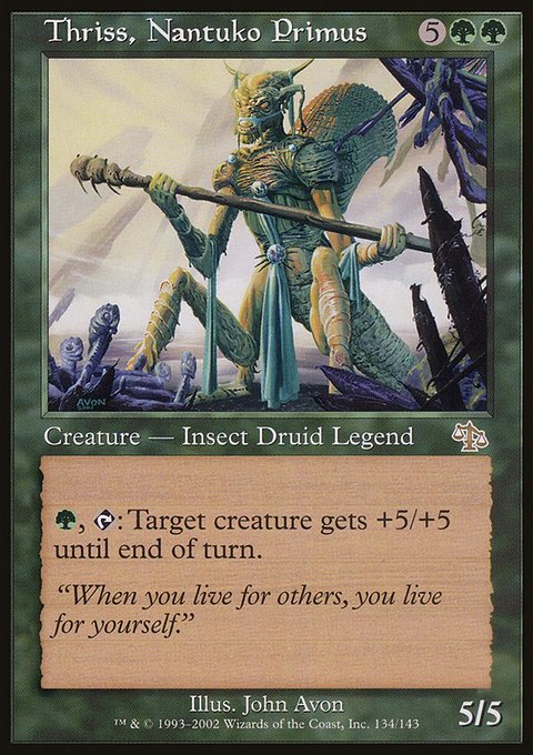 Thriss, Nantuko Primus, Judgment #134, Magic: The Gathering card
