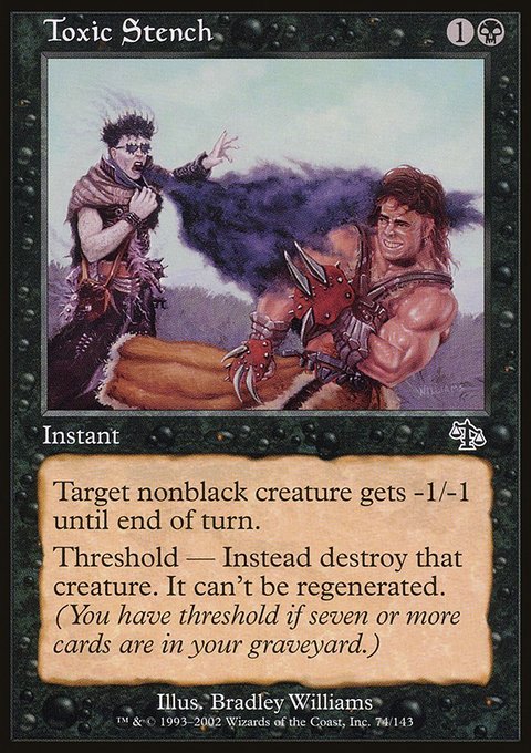 Toxic Stench, Judgment #74, Magic: The Gathering card