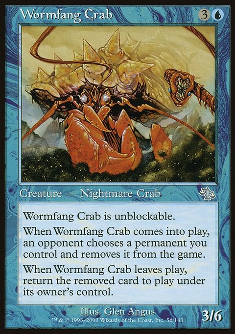 Wormfang Crab, Judgment #56, Magic: The Gathering card