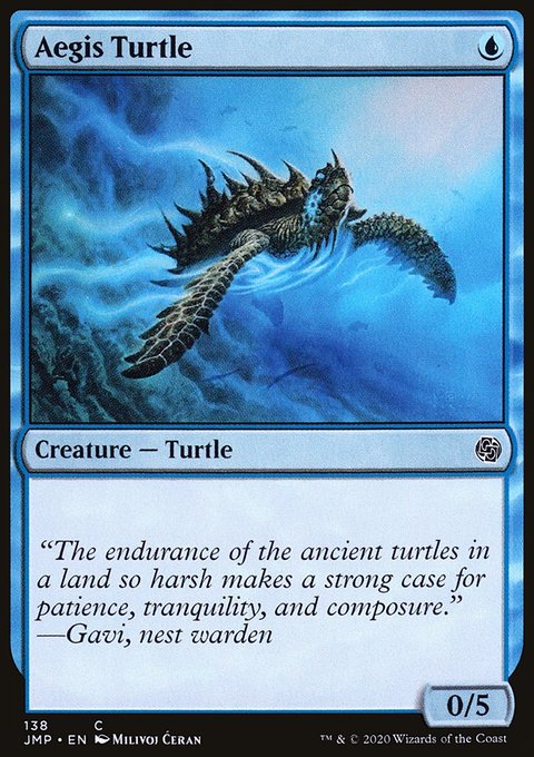 Aegis Turtle, Jumpstart #138, Magic: The Gathering card