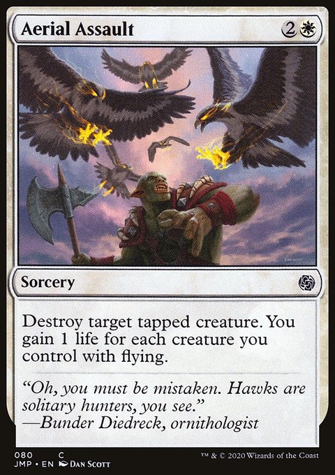Aerial Assault, Jumpstart #80, Magic: The Gathering card