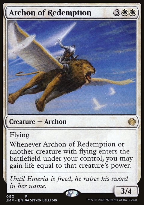 Archon of Redemption, Jumpstart #90, Magic: The Gathering card