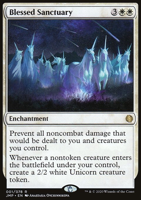 Blessed Sanctuary, Jumpstart #1, Magic: The Gathering card