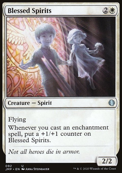 Blessed Spirits, Jumpstart #92, Magic: The Gathering card
