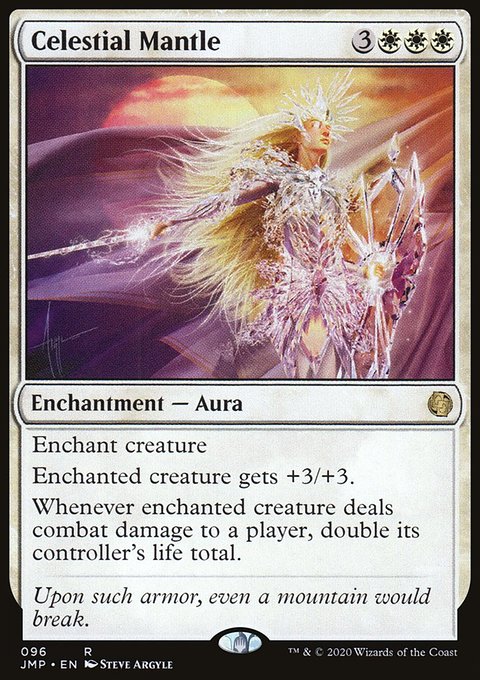 Celestial Mantle, Jumpstart #96, Magic: The Gathering card