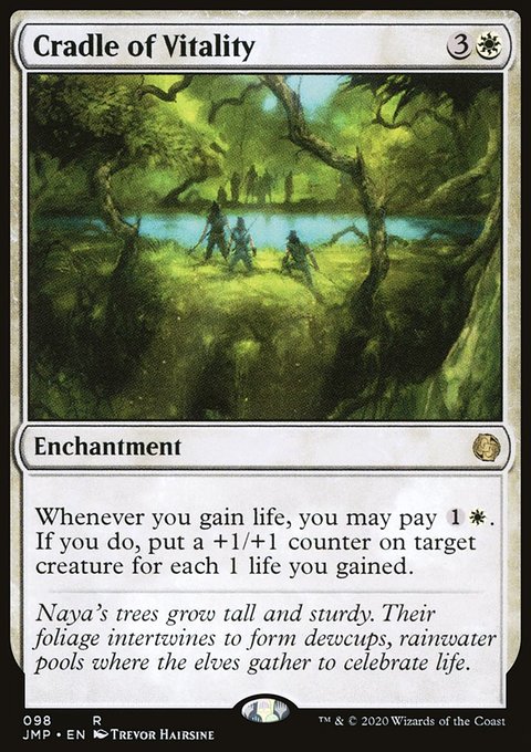 Cradle of Vitality, Jumpstart #98, Magic: The Gathering card