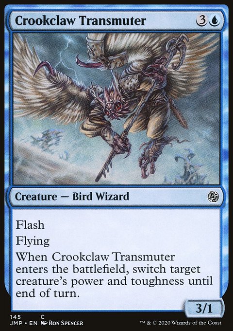 Crookclaw Transmuter, Jumpstart #145, Magic: The Gathering card
