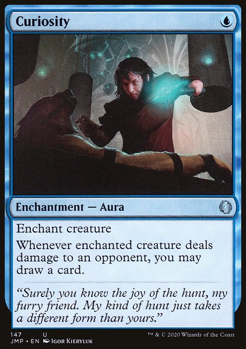 Curiosity, Jumpstart #147, Magic: The Gathering card