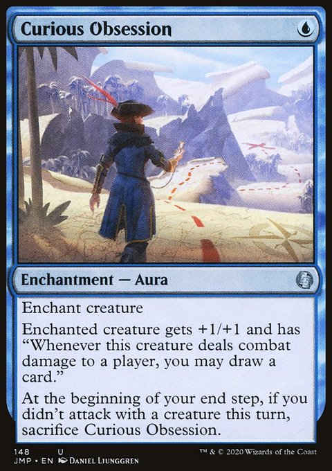 Curious Obsession, Jumpstart #148, Magic: The Gathering card