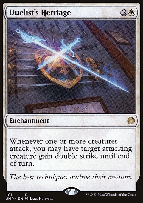 Duelist's Heritage, Jumpstart #101, Magic: The Gathering card