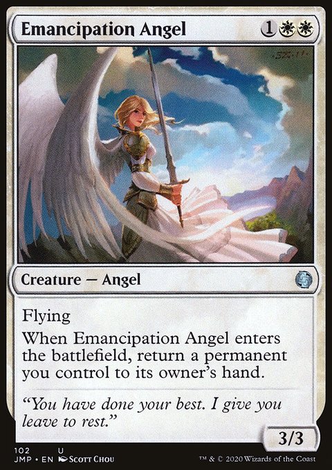 Emancipation Angel, Jumpstart #102, Magic: The Gathering card