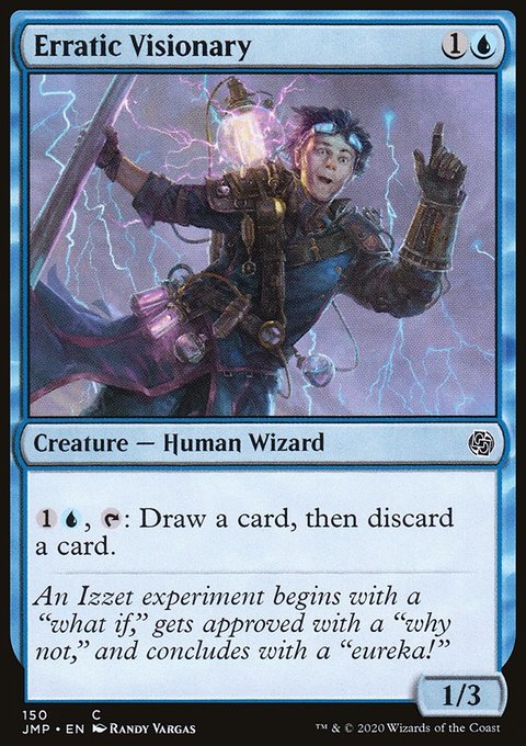 Erratic Visionary, Jumpstart #150, Magic: The Gathering card