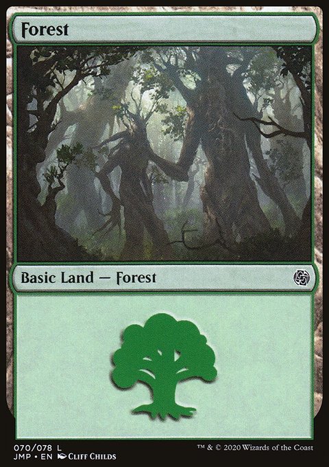 Forest, Jumpstart #70, Magic: The Gathering card