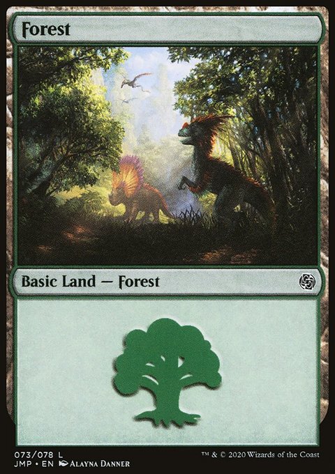 Forest, Jumpstart #73, Magic: The Gathering card