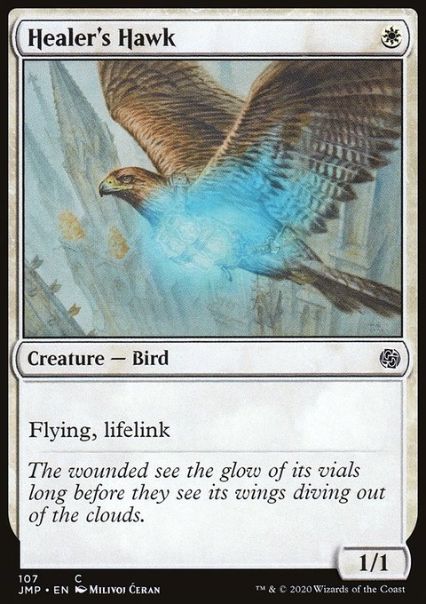 Healer's Hawk, Jumpstart #107, Magic: The Gathering card