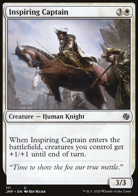 Inspiring Captain, Jumpstart #111, Magic: The Gathering card