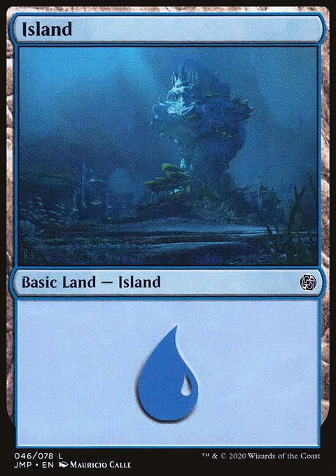 Island, Jumpstart #46, Magic: The Gathering card