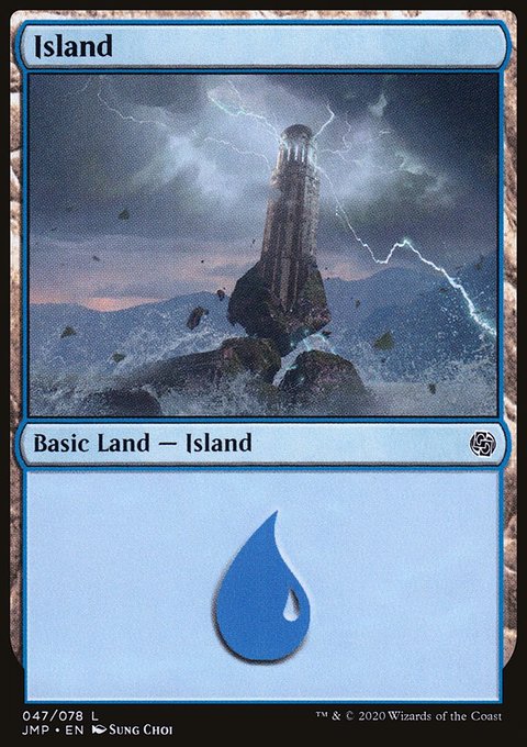 Island, Jumpstart #47, Magic: The Gathering card