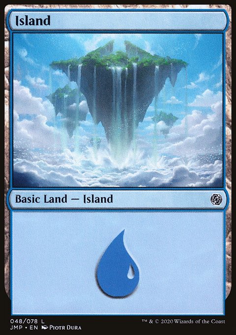 Island, Jumpstart #48, Magic: The Gathering card