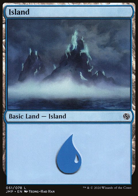 Island, Jumpstart #51, Magic: The Gathering card