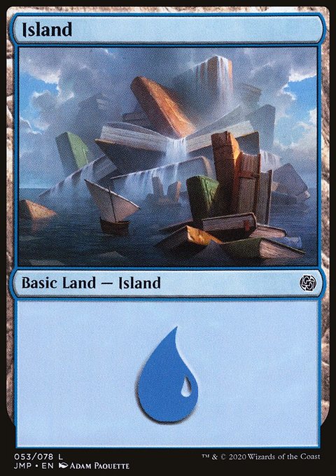 Island, Jumpstart #53, Magic: The Gathering card