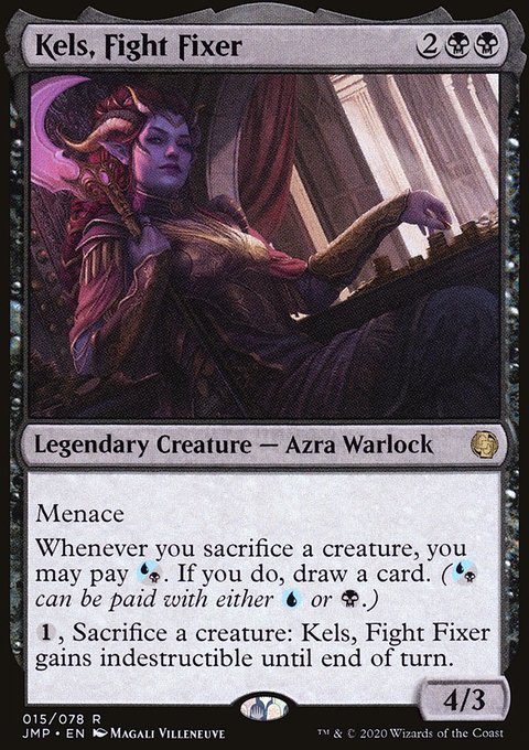 Kels, Fight Fixer, Jumpstart #15, Magic: The Gathering card