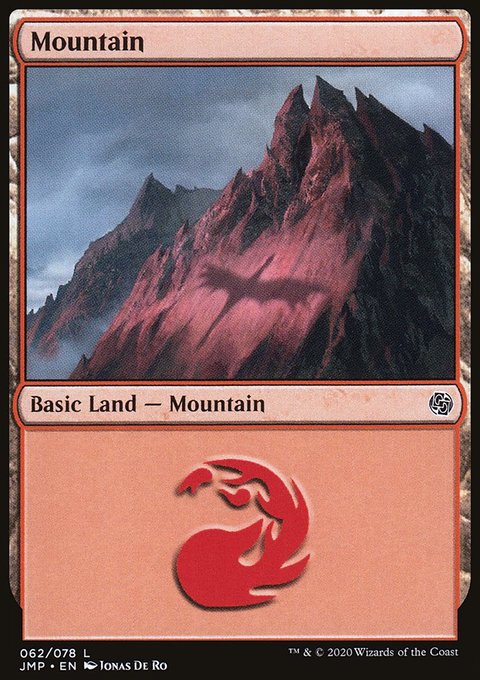 Mountain, Jumpstart #62, Magic: The Gathering card