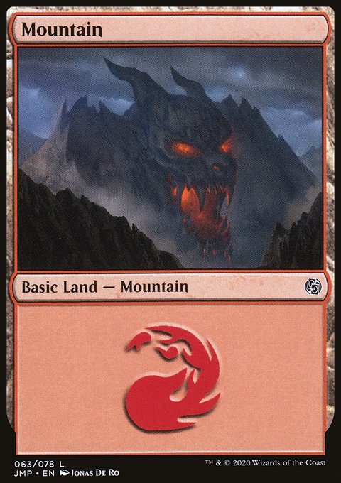 Mountain, Jumpstart #63, Magic: The Gathering card
