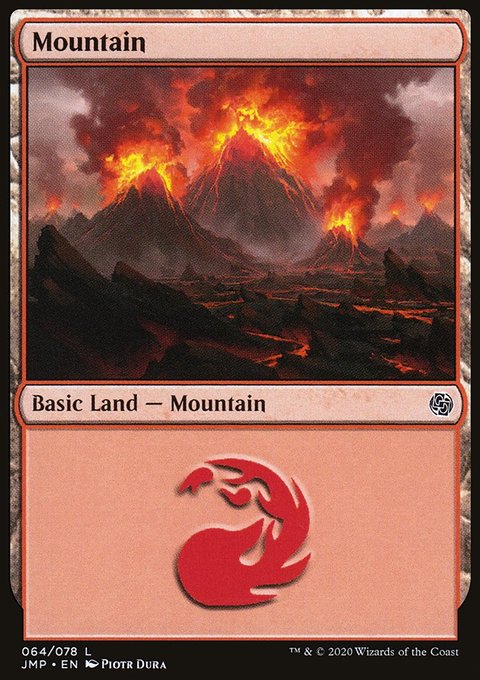 Mountain, Jumpstart #64, Magic: The Gathering card