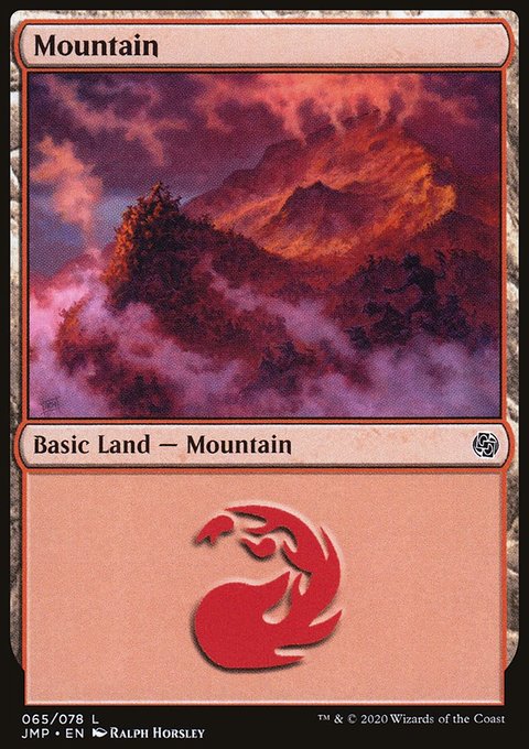 Mountain, Jumpstart #65, Magic: The Gathering card