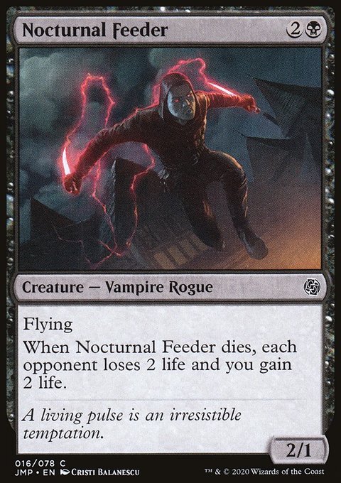 Nocturnal Feeder, Jumpstart #16, Magic: The Gathering card