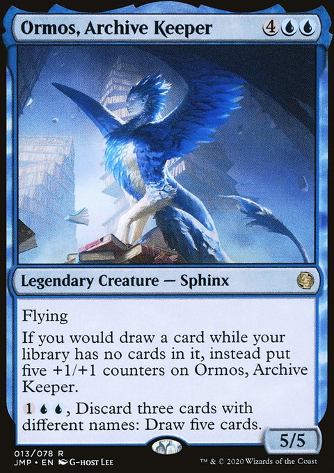Ormos, Archive Keeper, Jumpstart #13, Magic: The Gathering card