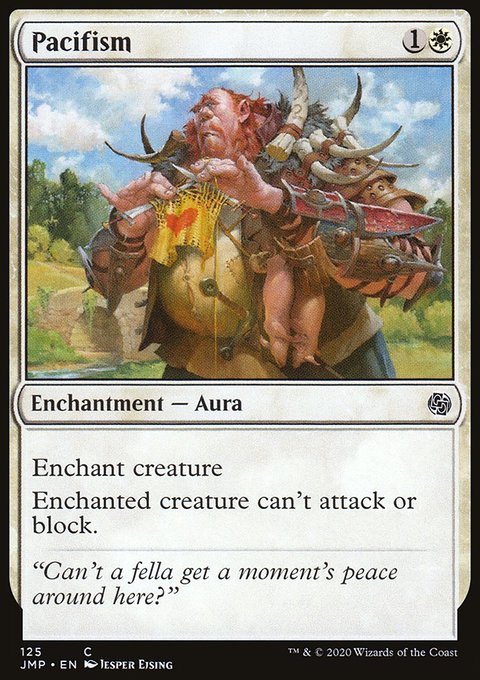 Pacifism, Jumpstart #125, Magic: The Gathering card