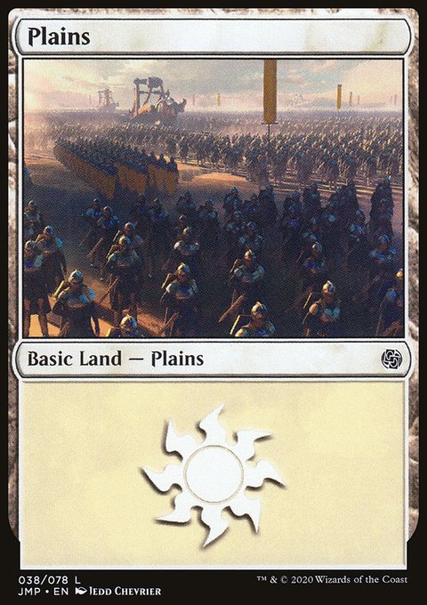 Plains, Jumpstart #38, Magic: The Gathering card