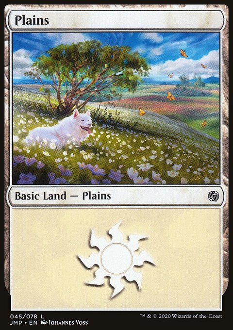 Plains, Jumpstart #45, Magic: The Gathering card