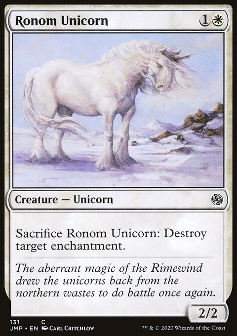 Ronom Unicorn, Jumpstart #131, Magic: The Gathering card