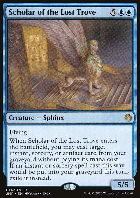 Scholar of the Lost Trove, Jumpstart #14, Magic: The Gathering card