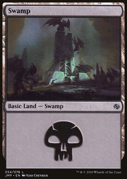 Swamp, Jumpstart #54, Magic: The Gathering card
