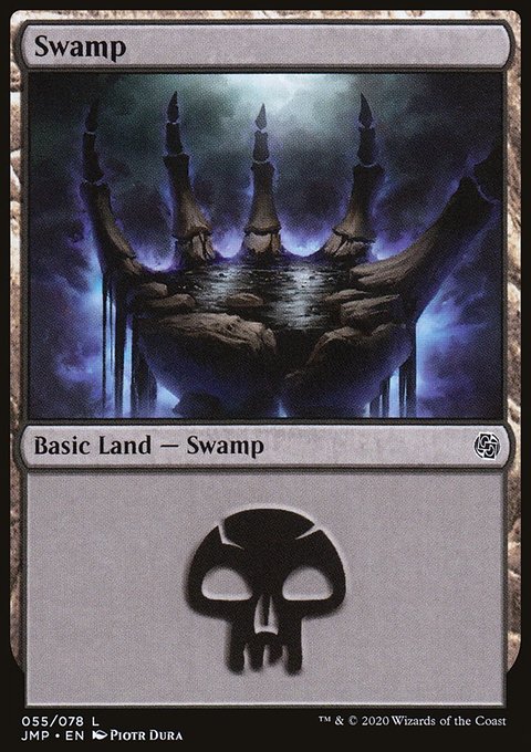 Swamp, Jumpstart #55, Magic: The Gathering card